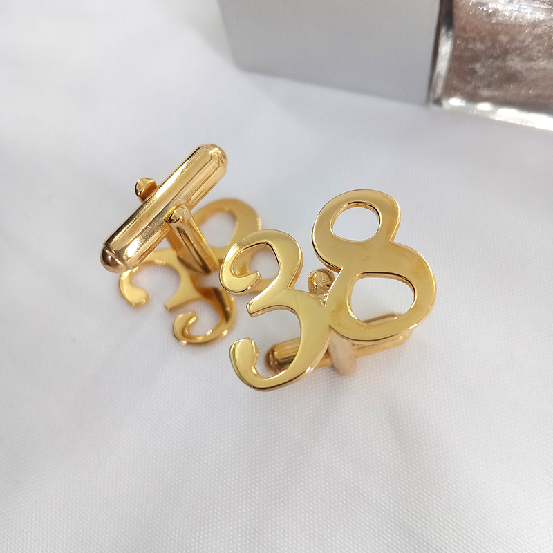 Men'S Grooming Gifts - Wholesale Custom Date Number Cufflink Personalized