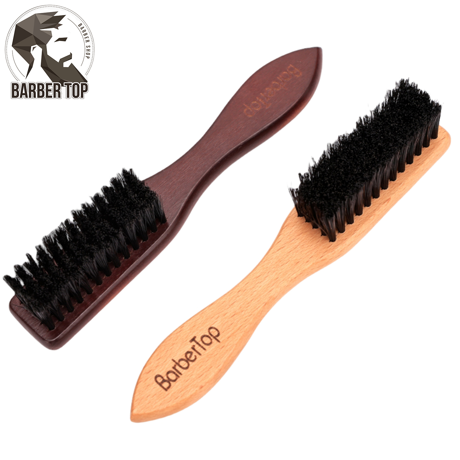 Men'S Grooming Haircut - BARBERTOP-فرشاة تنظيف الشعر الناعم الاحترافية للرجال