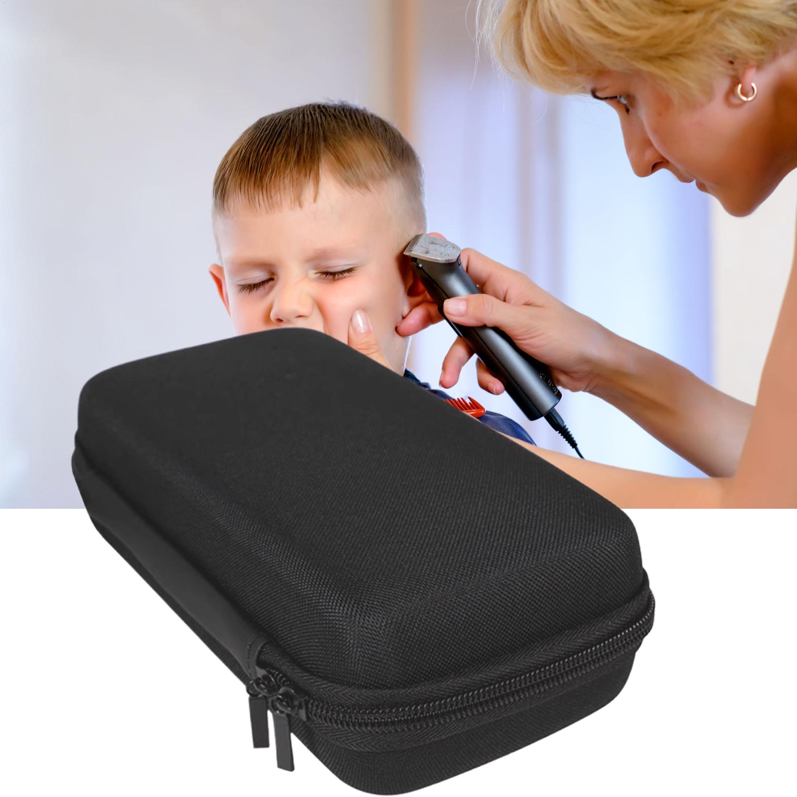 Mens Grooming Box - حقيبة تخزين ماكينة حلاقة الشعر، صندوق