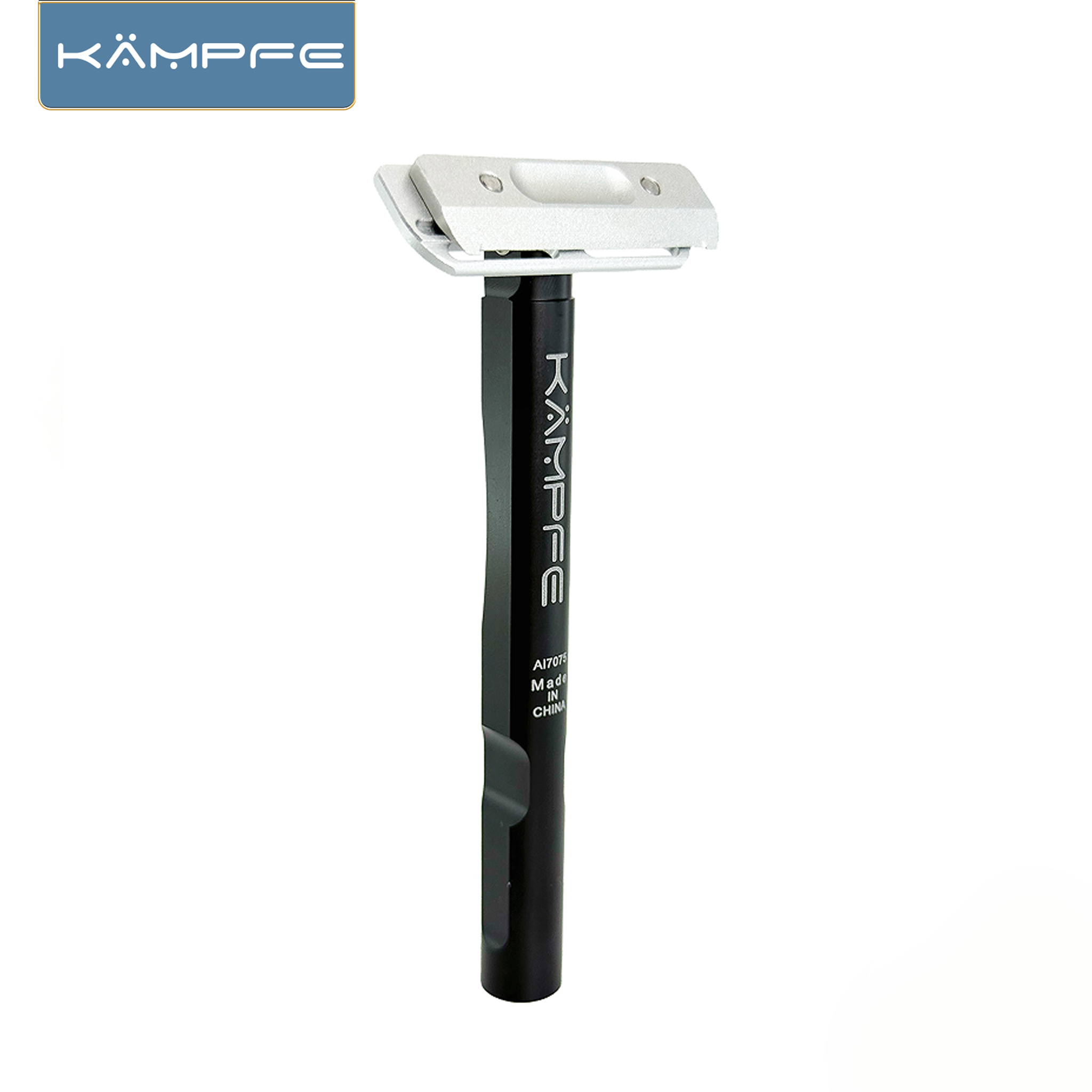 Men'S Grooming Blade - KAMPFE الألومنيوم CNC نحت شفرة واحدة