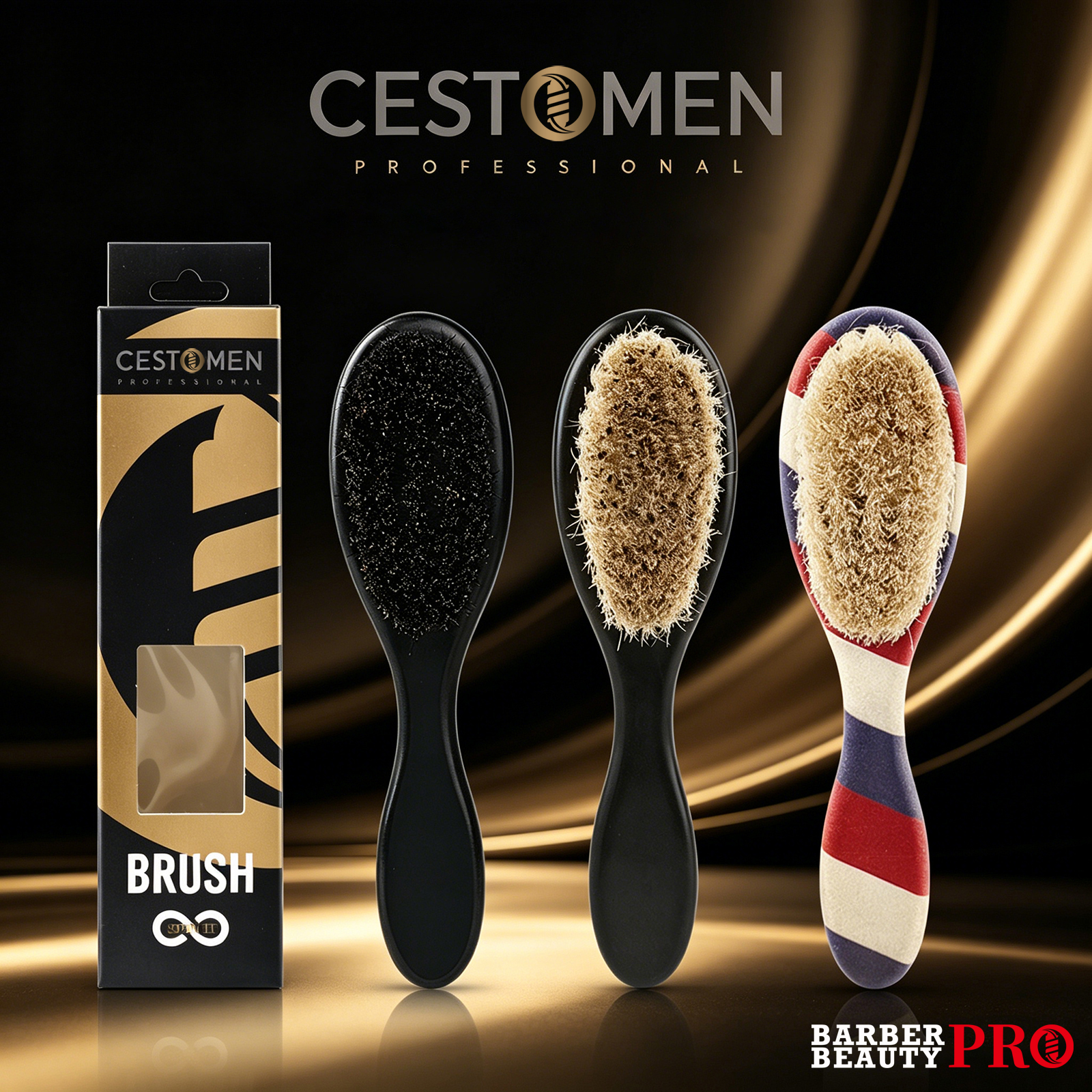 Grooming Men'S Hair - فرشاة احترافية للحلاقين لتنظيف وتصفيف شعر