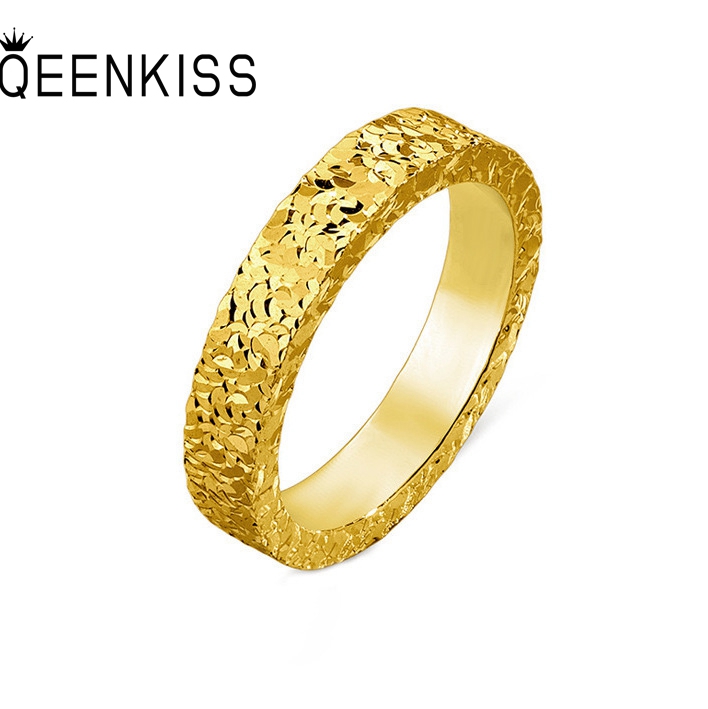 Men'S Grooming Gifts - QEENKISS الذهب الجليد الدائري للنساء الرجال
