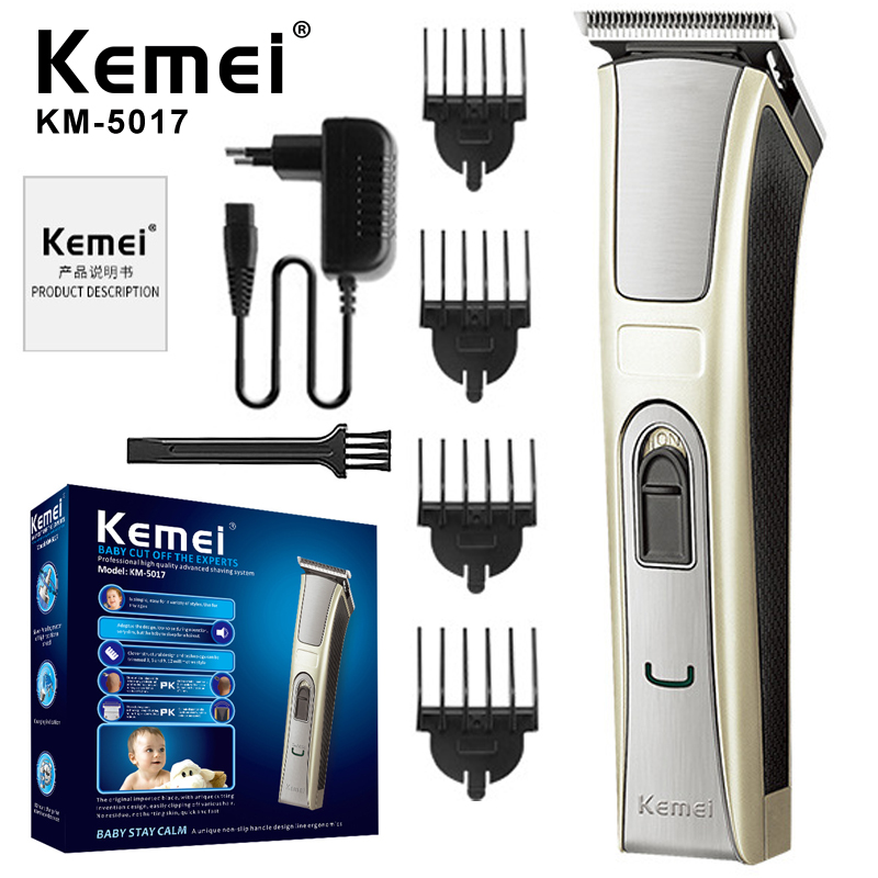 Mens Grooming Box - Kemei-مقص شعر قابل لإعادة الشحن للرجال