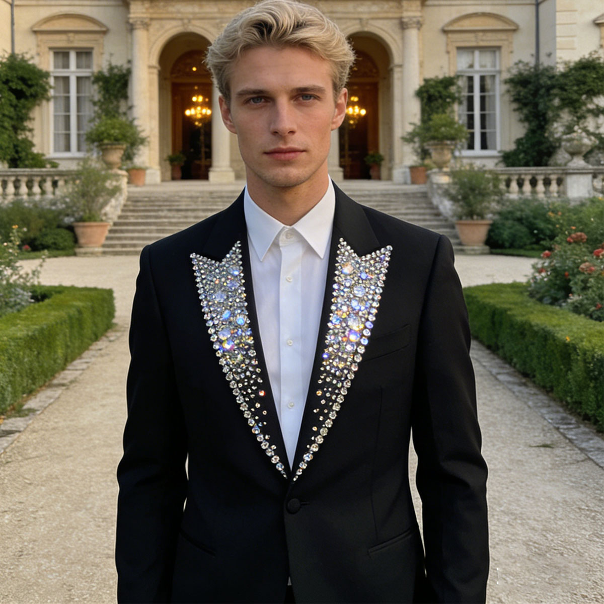 بدلات رجالية أنيقة مخصصة مع زخ - مراجعة Men'S Grooming Jacket وسعره