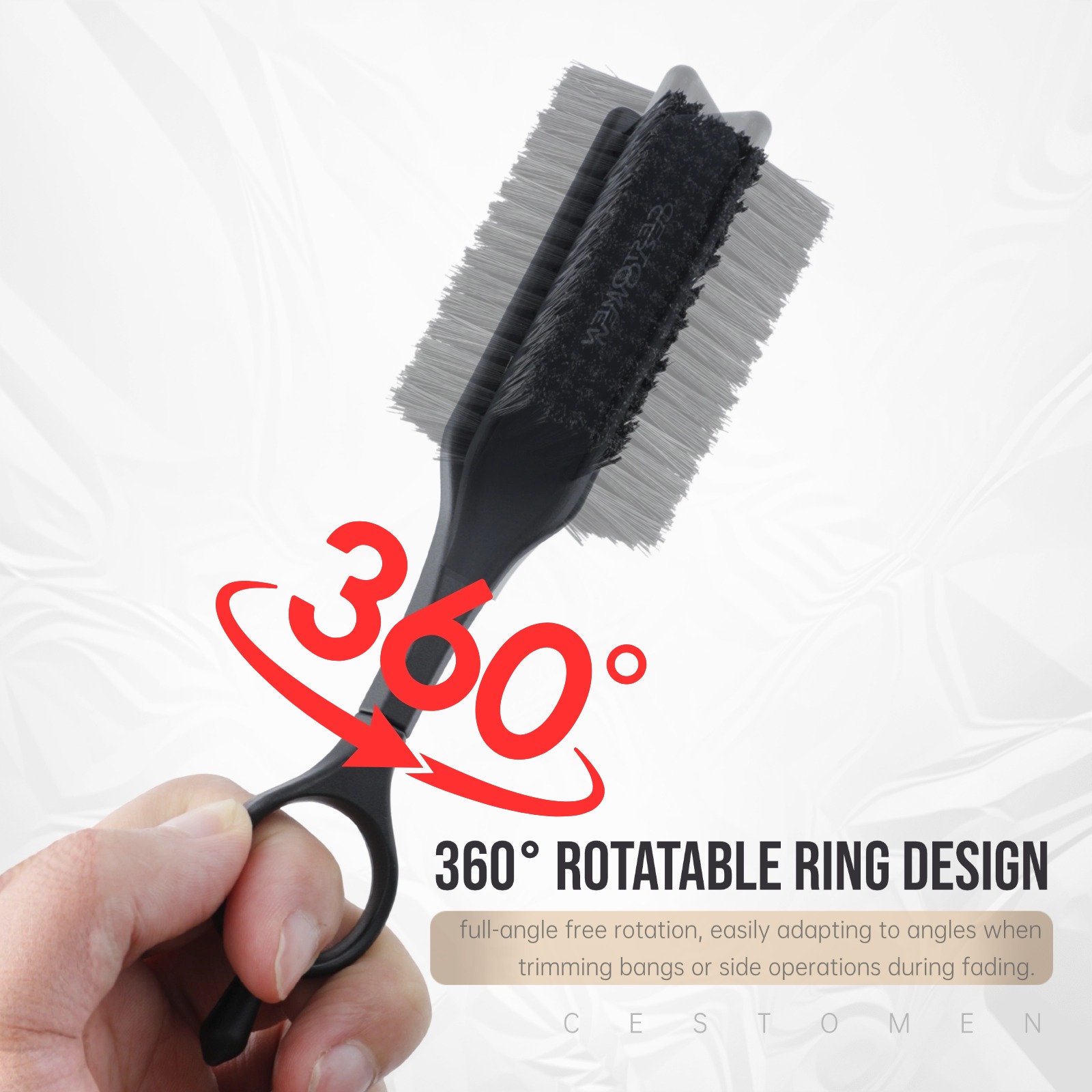 360 ° مجموعة مشط قابل للطي وفر - مراجعة Shaving Brush Set وسعره