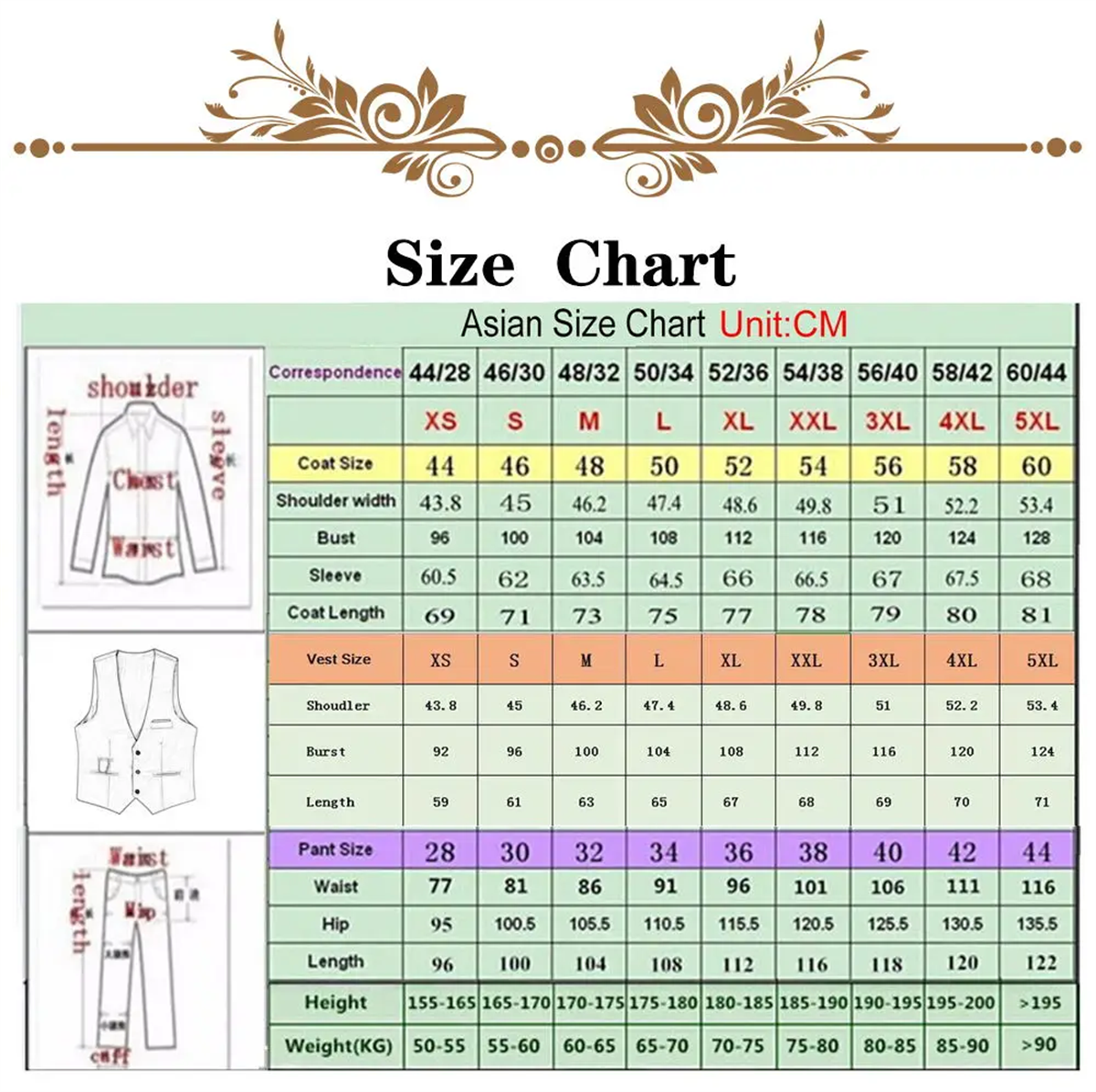 بدلات رجالية كلاسيكية مزينة با - مراجعة Men'S Grooming Jacket وسعره