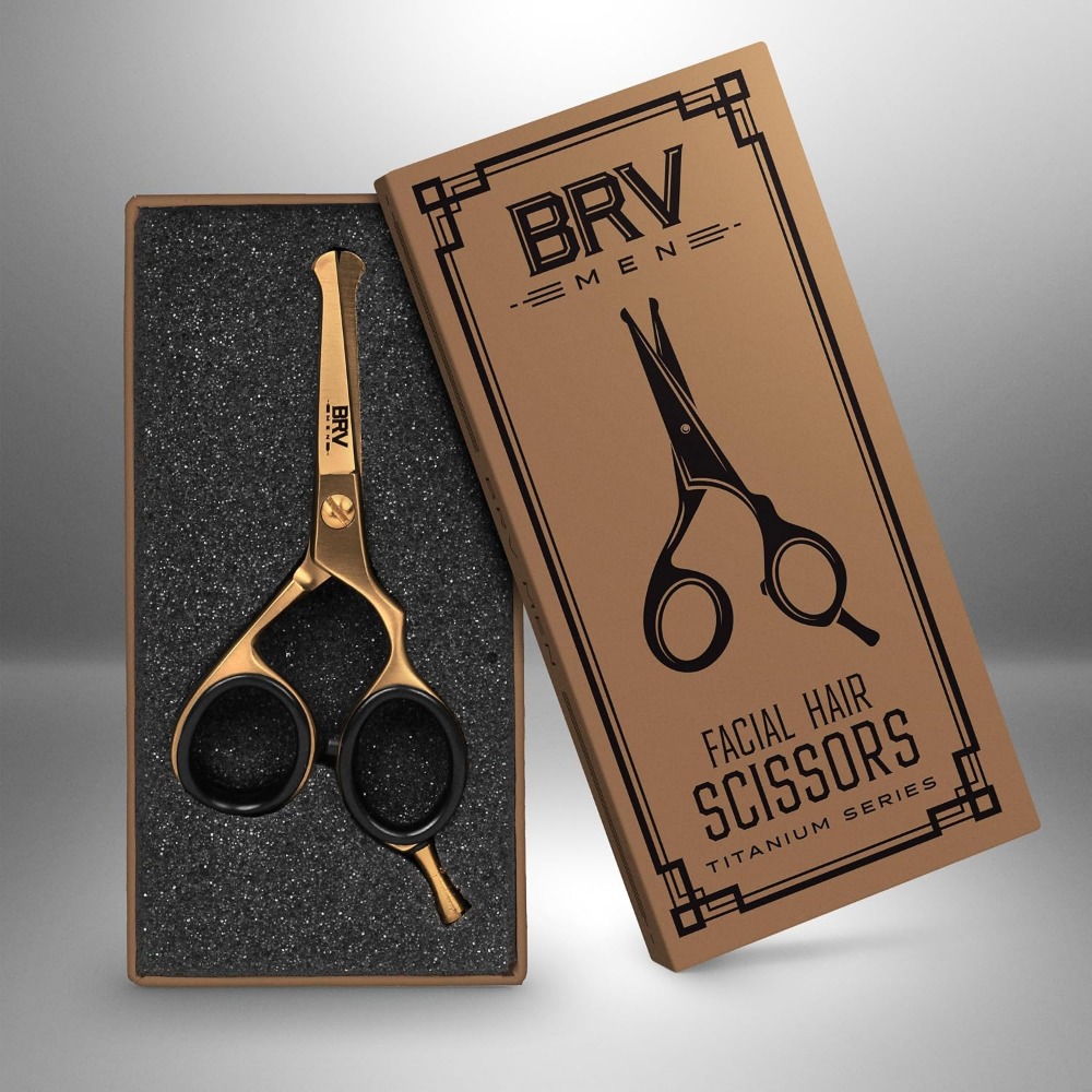 مقص تشذيب صغير برأس مستدير للر - مراجعة Grooming Men'S Hair وسعره