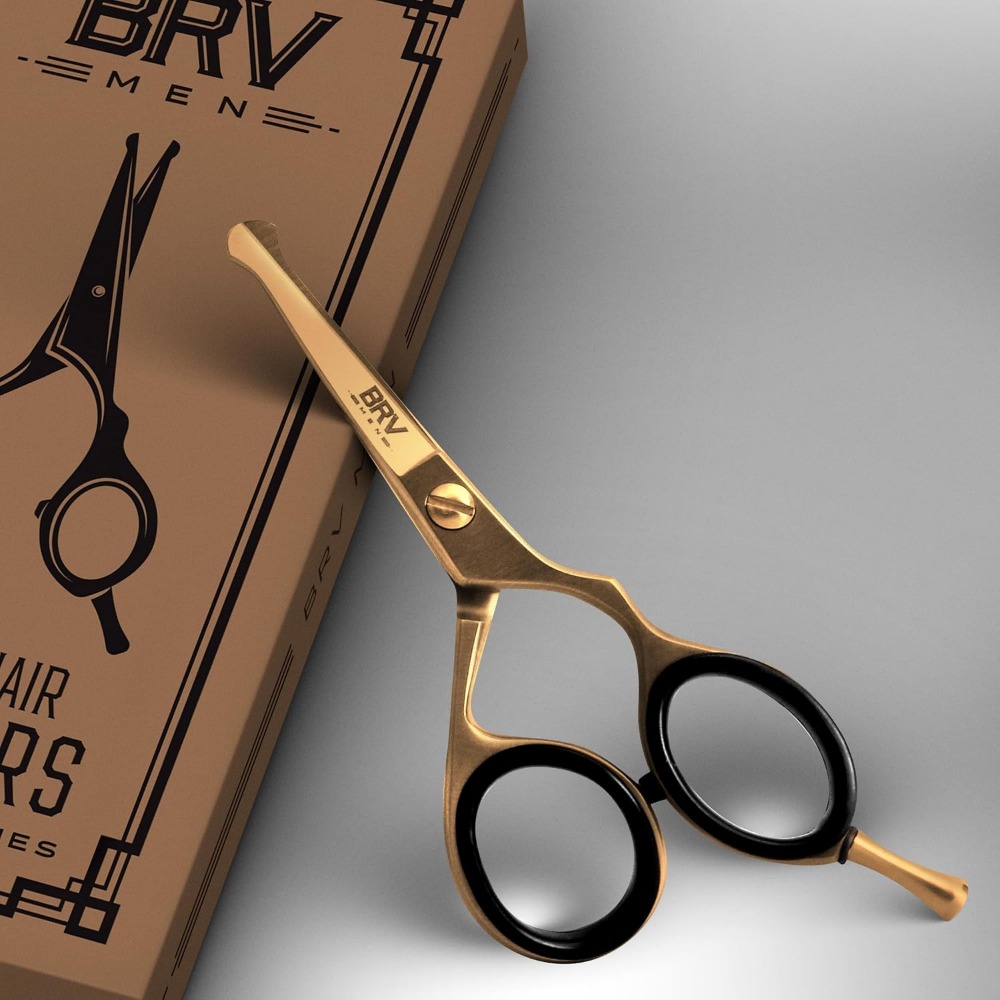 مقص تشذيب صغير برأس مستدير للر - مراجعة Grooming Men'S Hair وسعره