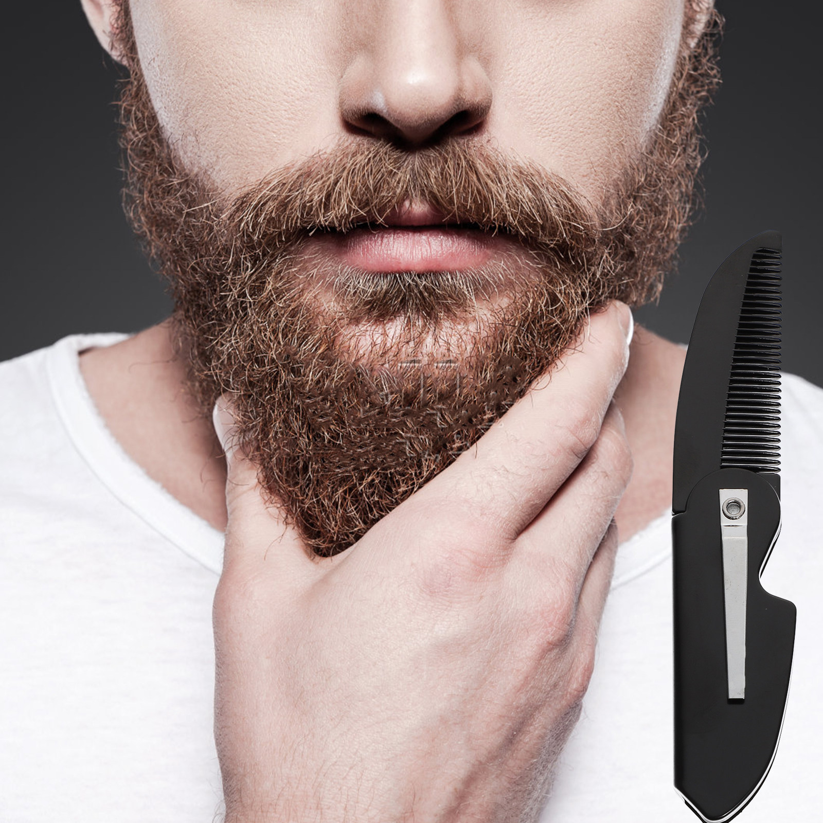 4 قطع من أمشاط اللحية القابلة  - مراجعة Grooming Men'S Hair وسعره