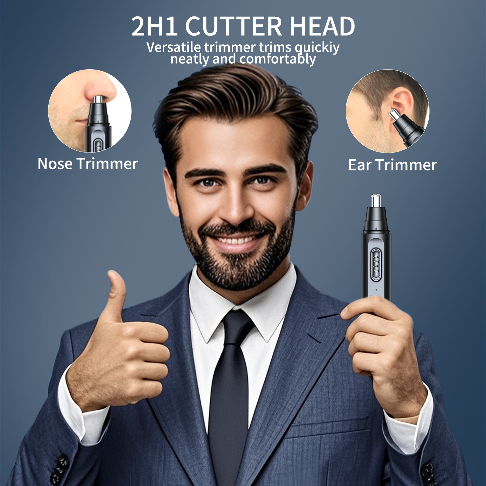 ماكينة تشذيب شعر الأنف للرجال، - مراجعة Men'S Grooming Haircut وسعره