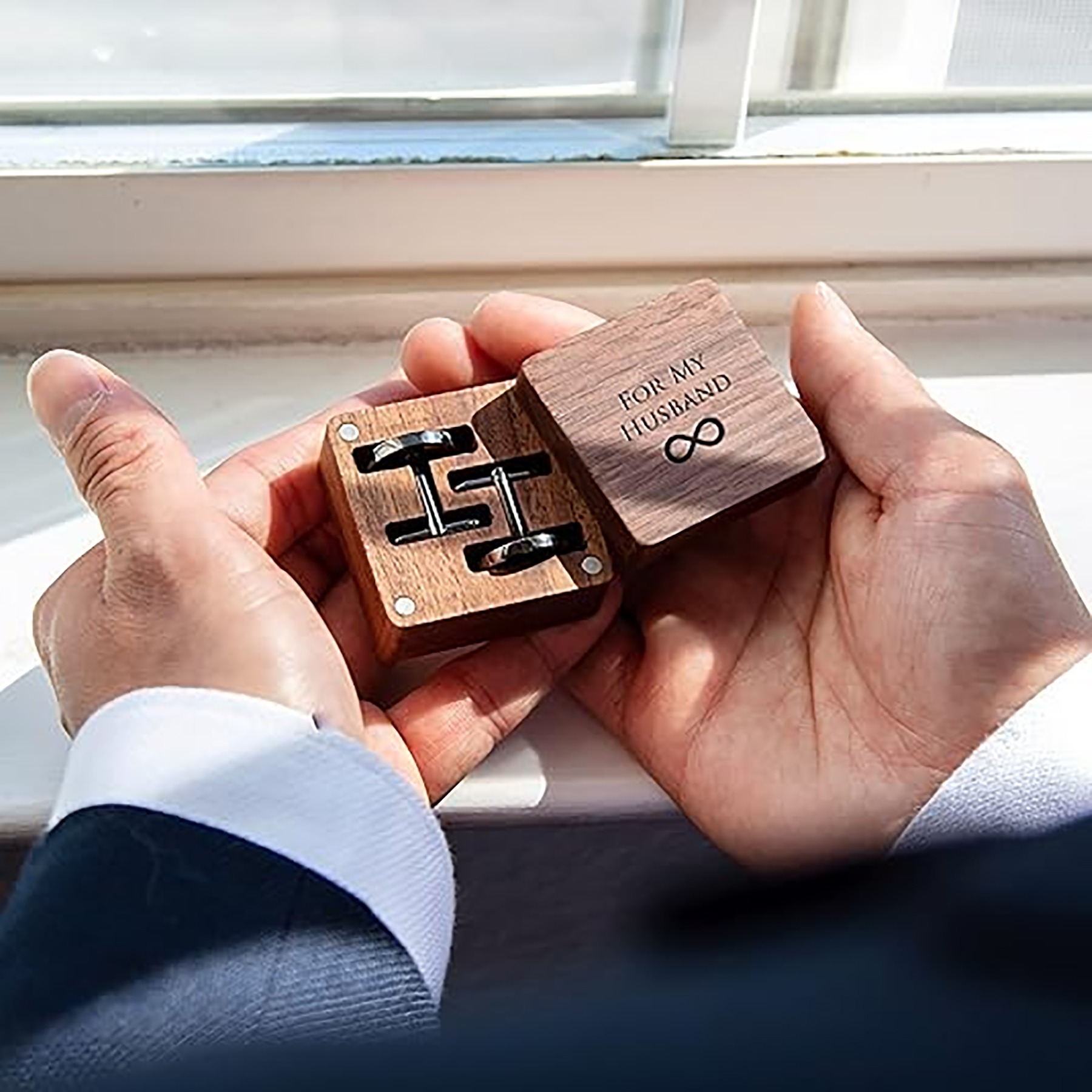 أزرار أكمام شخصية مخصصة مجموعة - مراجعة Mens Grooming Box وسعره