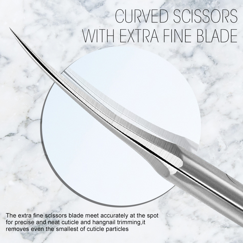 مقص بشرة منحني من الفولاذ المق - مراجعة Men'S Grooming Blade وسعره