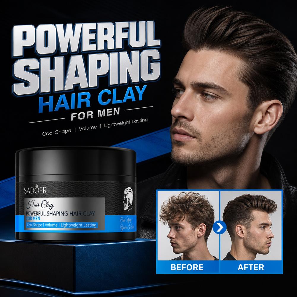 طين تصفيف الشعر غير لامع، قوي  - مراجعة Grooming Men'S Hair وسعره
