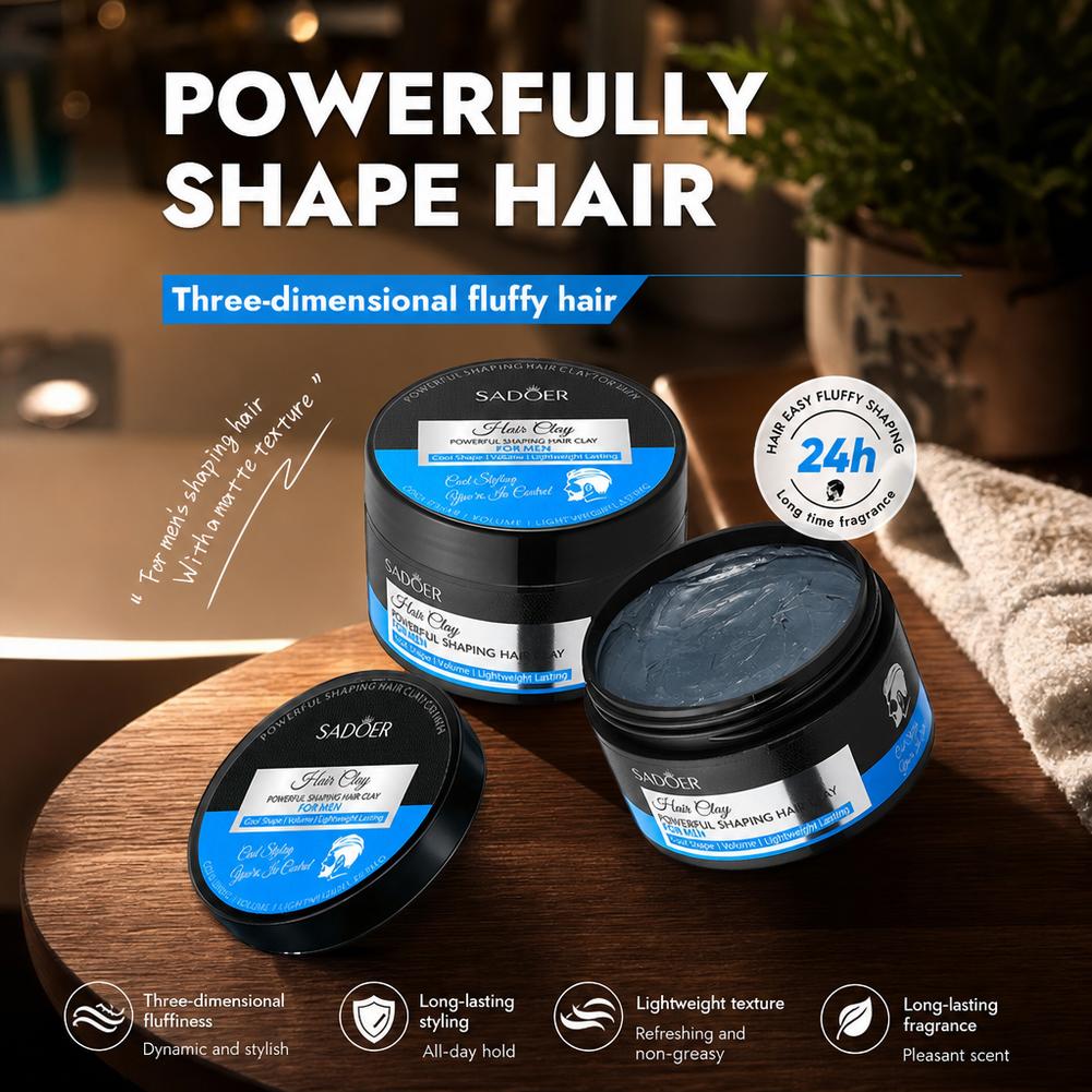 طين تصفيف الشعر للرجال بتثبيت  - مراجعة Grooming Men'S Hair وسعره