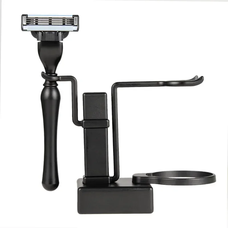 طقم فرشاة حلاقة معدنية للرجال  - مراجعة Shaving Brush Set وسعره