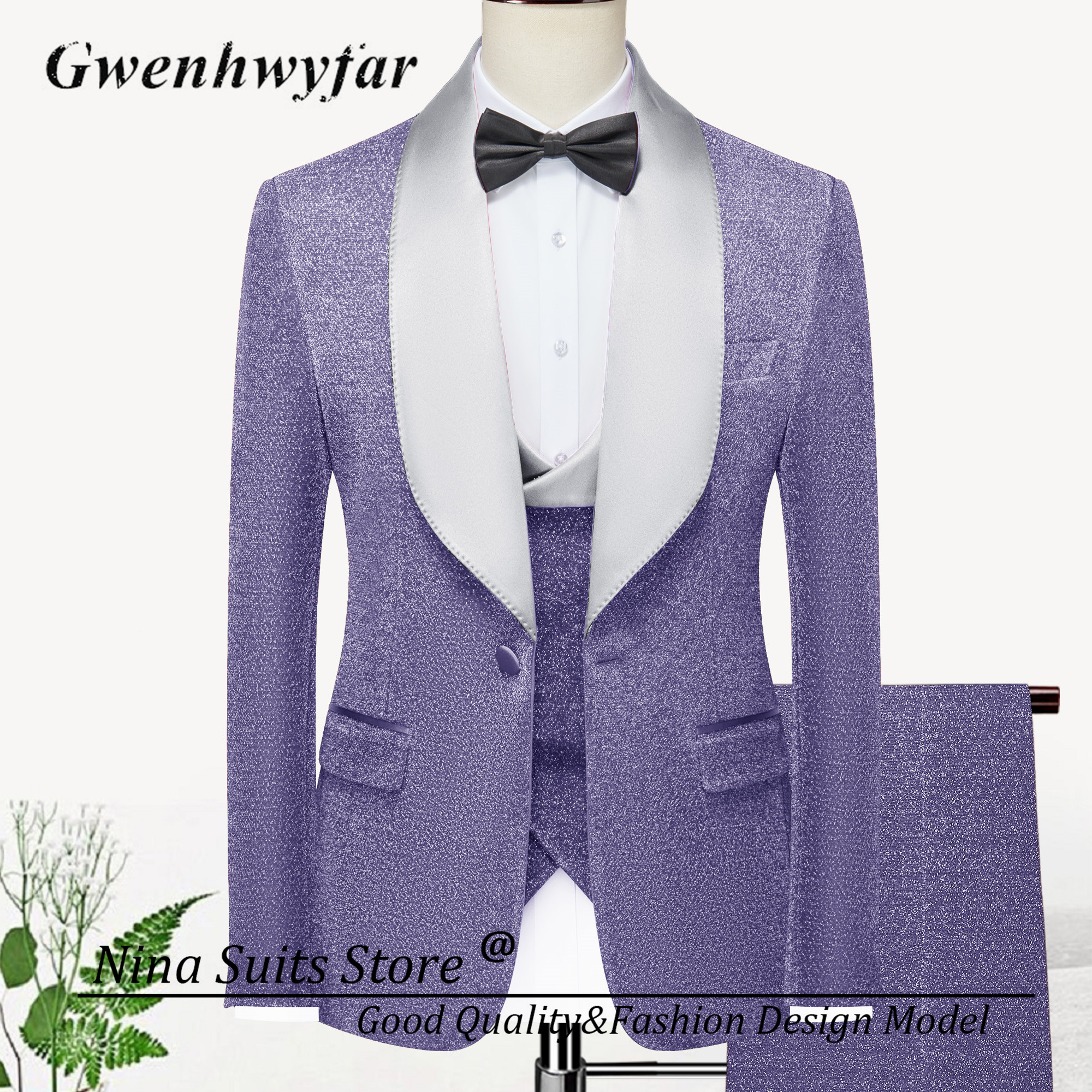 G & N الذهب/الأزرق الملكي بريق - مراجعة Men'S Grooming Jacket وسعره