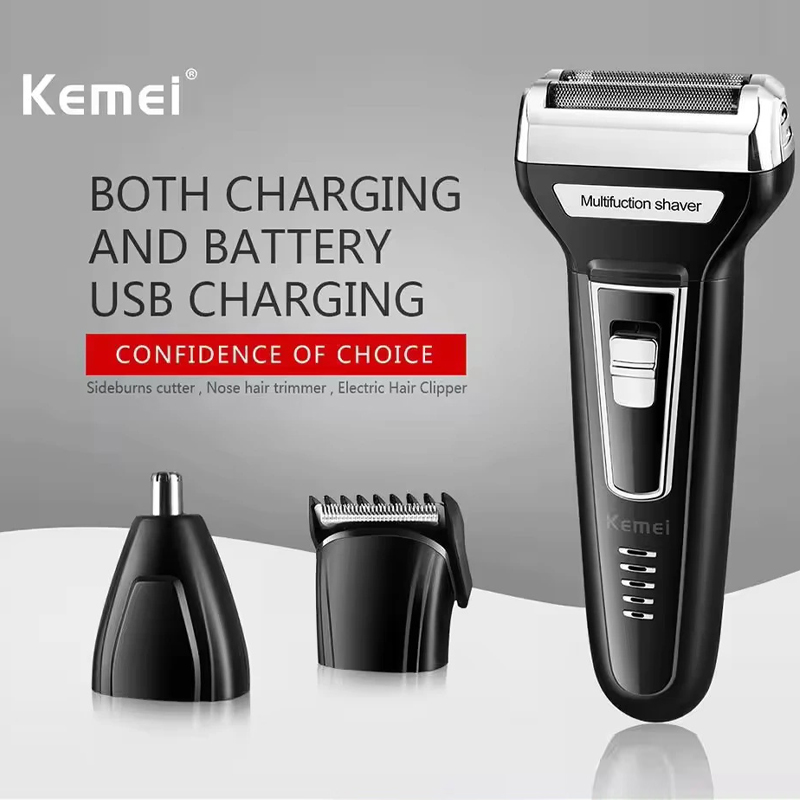 Kemei متعددة الوظائف مقاوم للم - مراجعة Mens Grooming Box وسعره