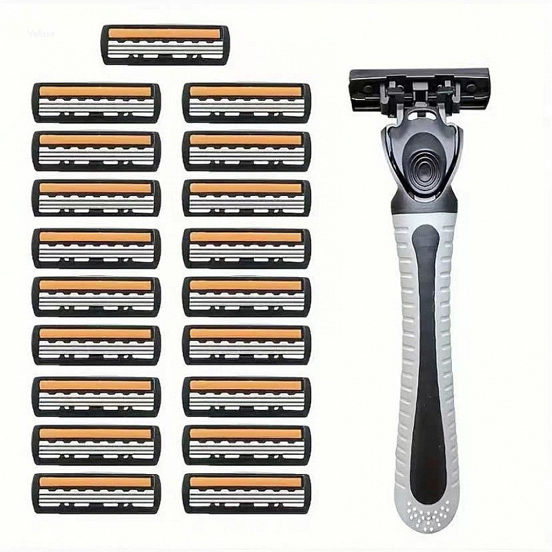 ماكينة حلاقة يدوية فاخرة بثلاث - مراجعة Men'S Grooming Blade وسعره