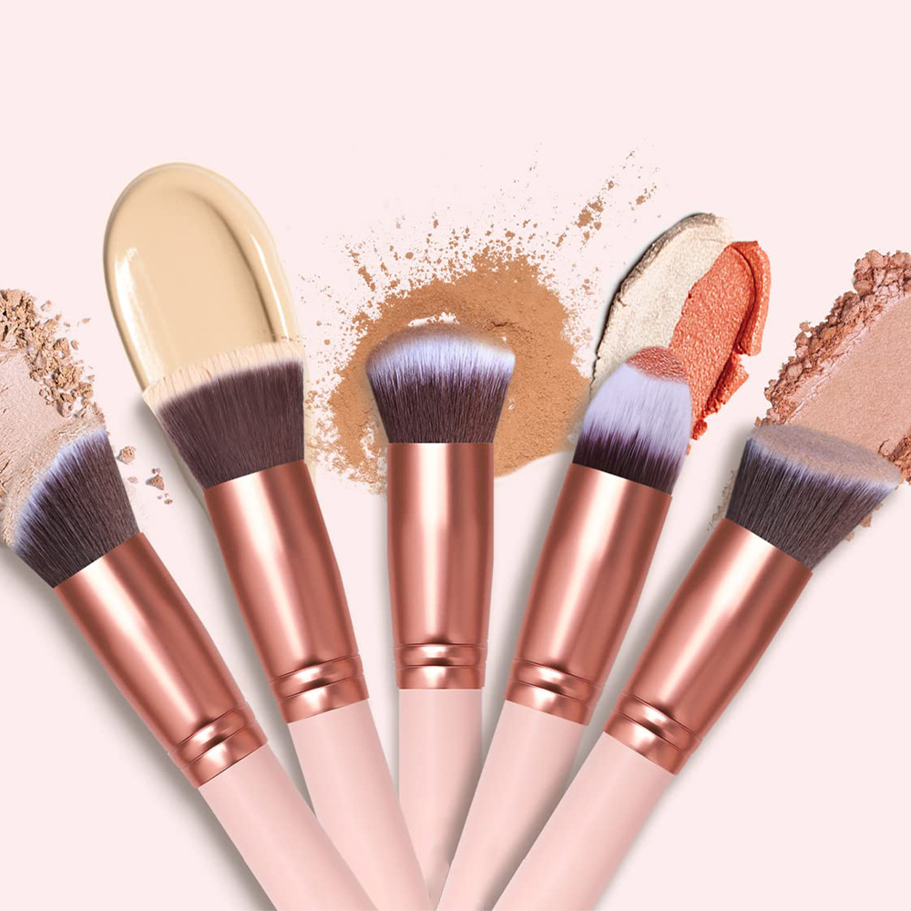 مجموعة فرش مكياج من 17 قطعة، ت - مراجعة Shaving Brush Set وسعره