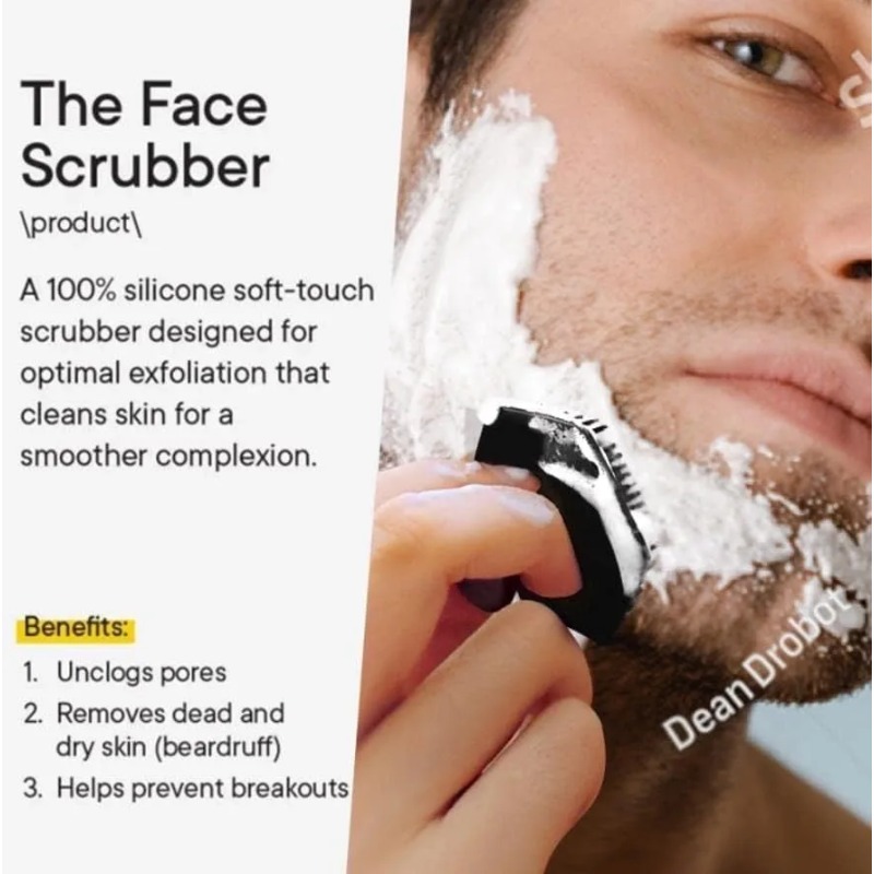 فرشاة تنظيف الوجه من السيليكون - مراجعة Grooming Men'S Hair وسعره