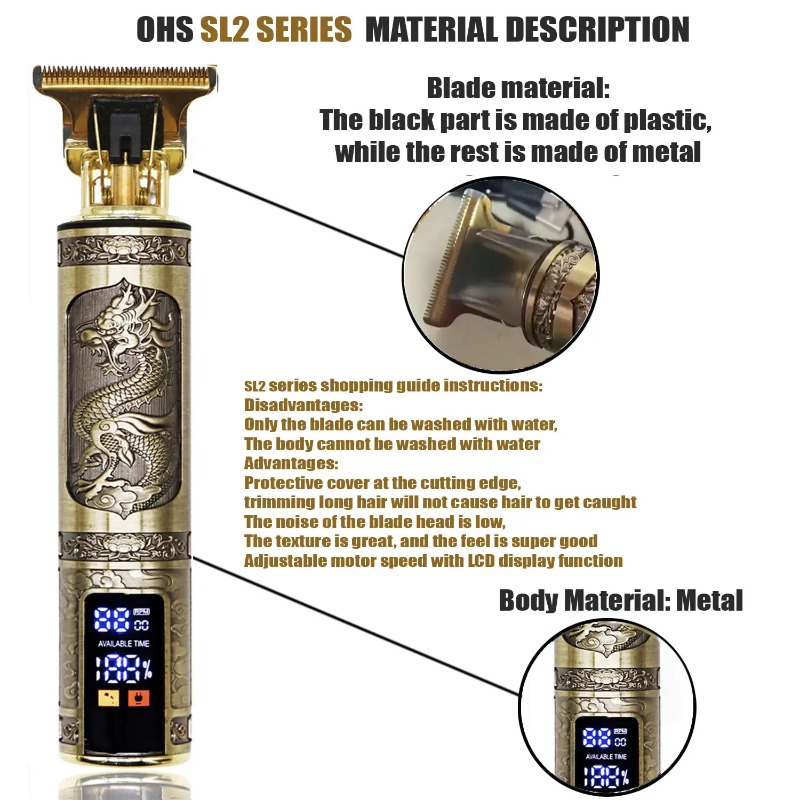 ماكينة حلاقة الشعر T9 الكلاسيك - مراجعة Men'S Grooming Blade وسعره