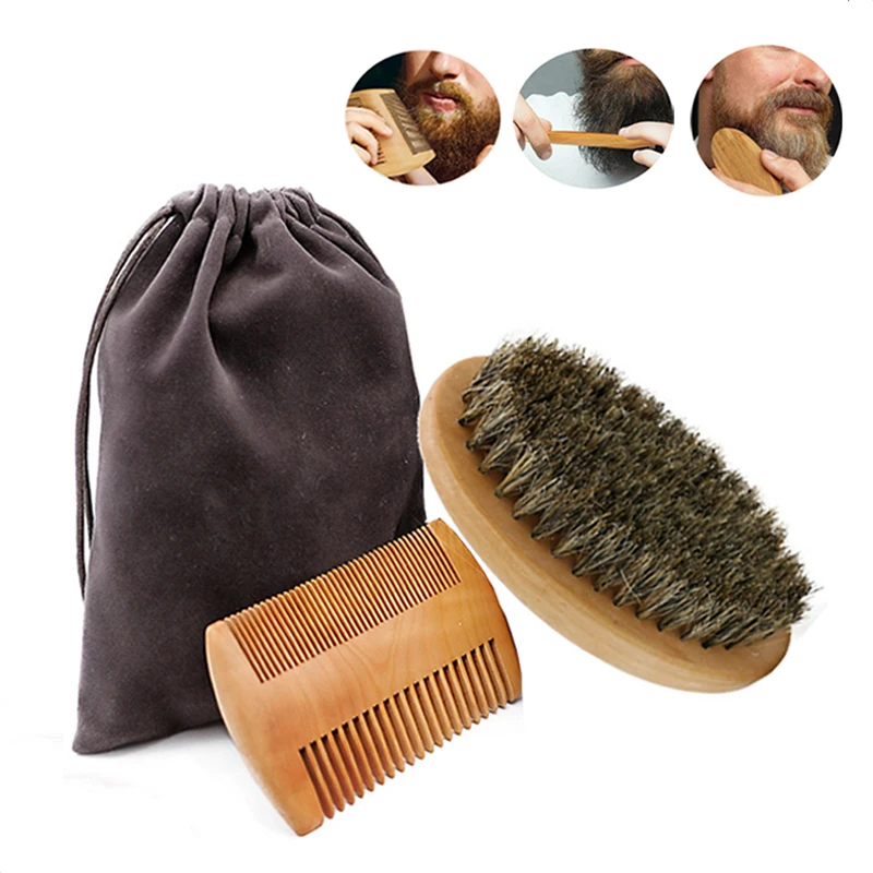 لينة الخنزير الخشن الخشب اللحي - مراجعة Shaving Brush Set وسعره
