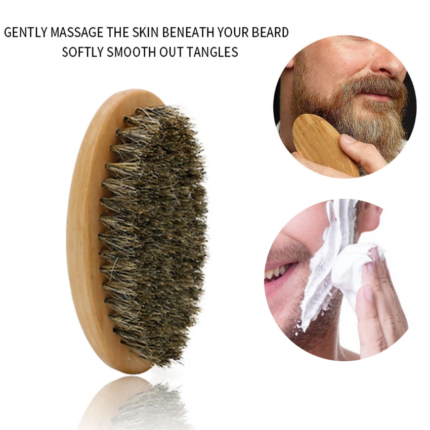 لينة الخنزير الخشن الخشب اللحي - مراجعة Shaving Brush Set وسعره