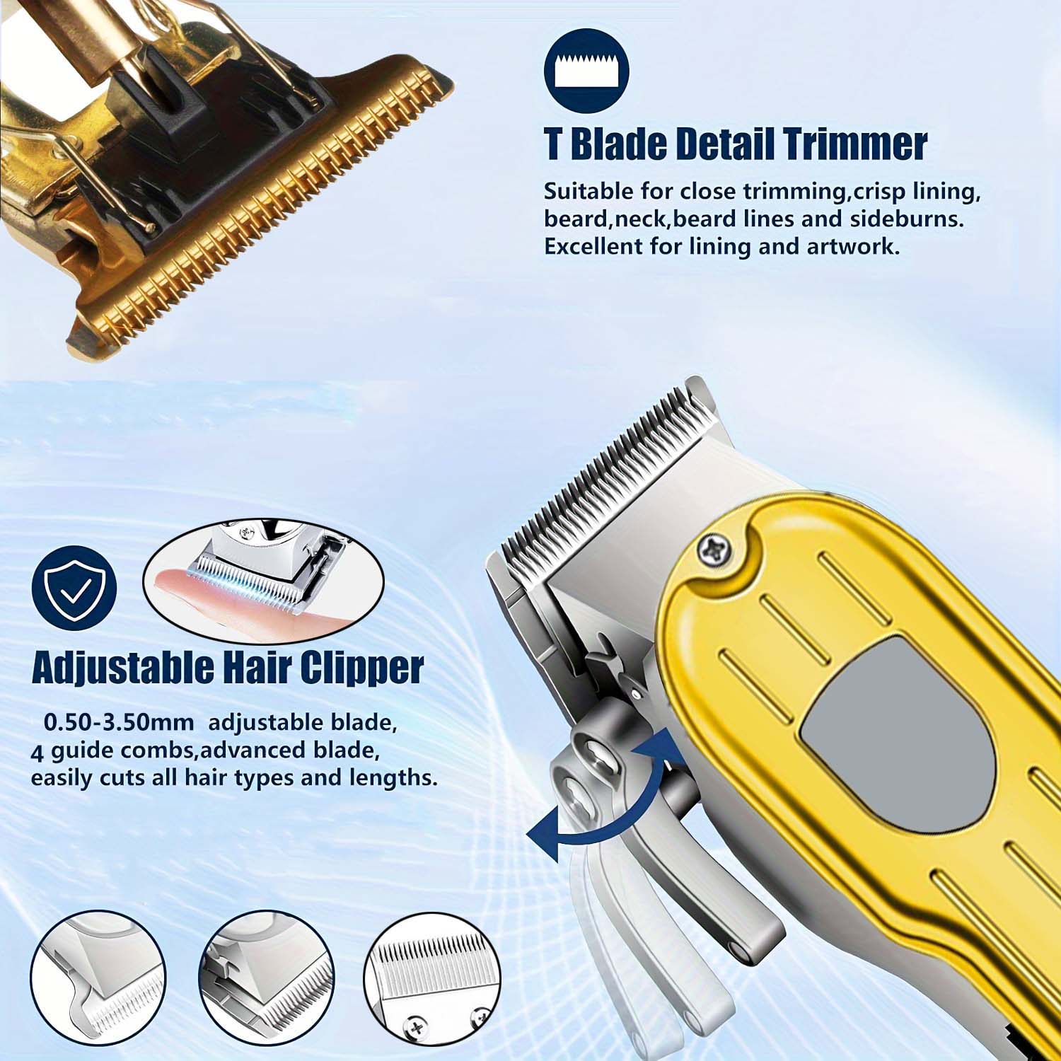 مجموعة ماكينة حلاقة كهربائية 2 - مراجعة Men'S Grooming Blade وسعره