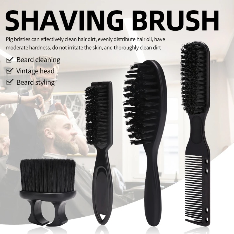 طقم فرشاة حلاقة اللحية للرجال  - مراجعة Shaving Brush Set وسعره