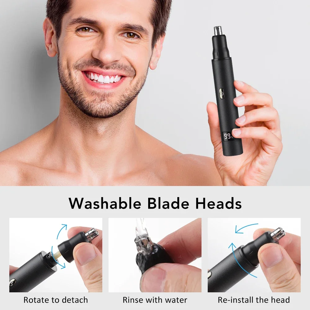 ماكينة تشذيب شعر الأنف للرجال  - مراجعة Mens Grooming Box وسعره