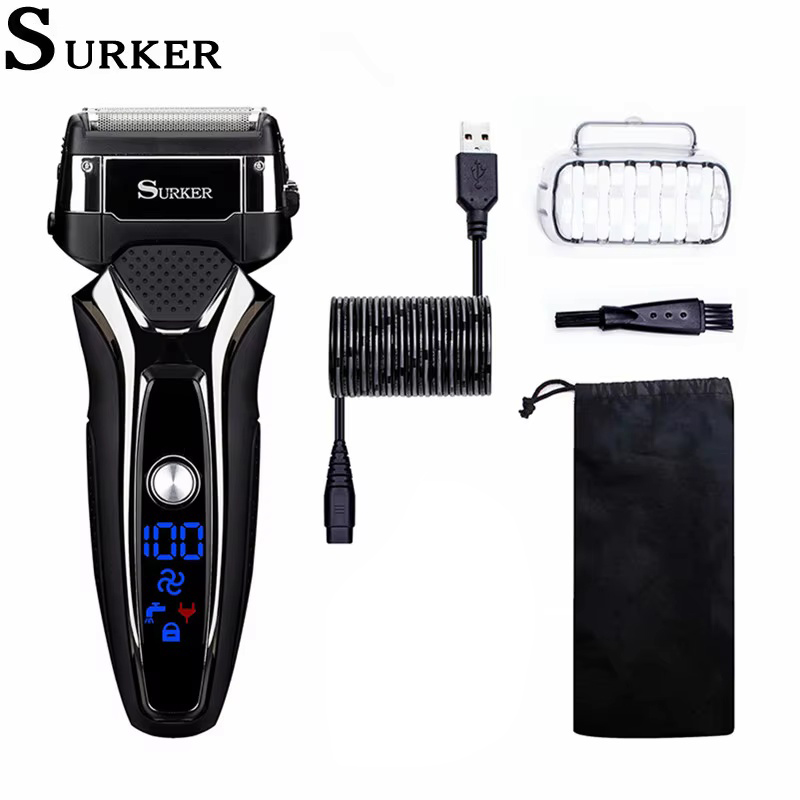 ماكينة حلاقة كهربائية Surker ل - مراجعة Men'S Grooming Blade وسعره