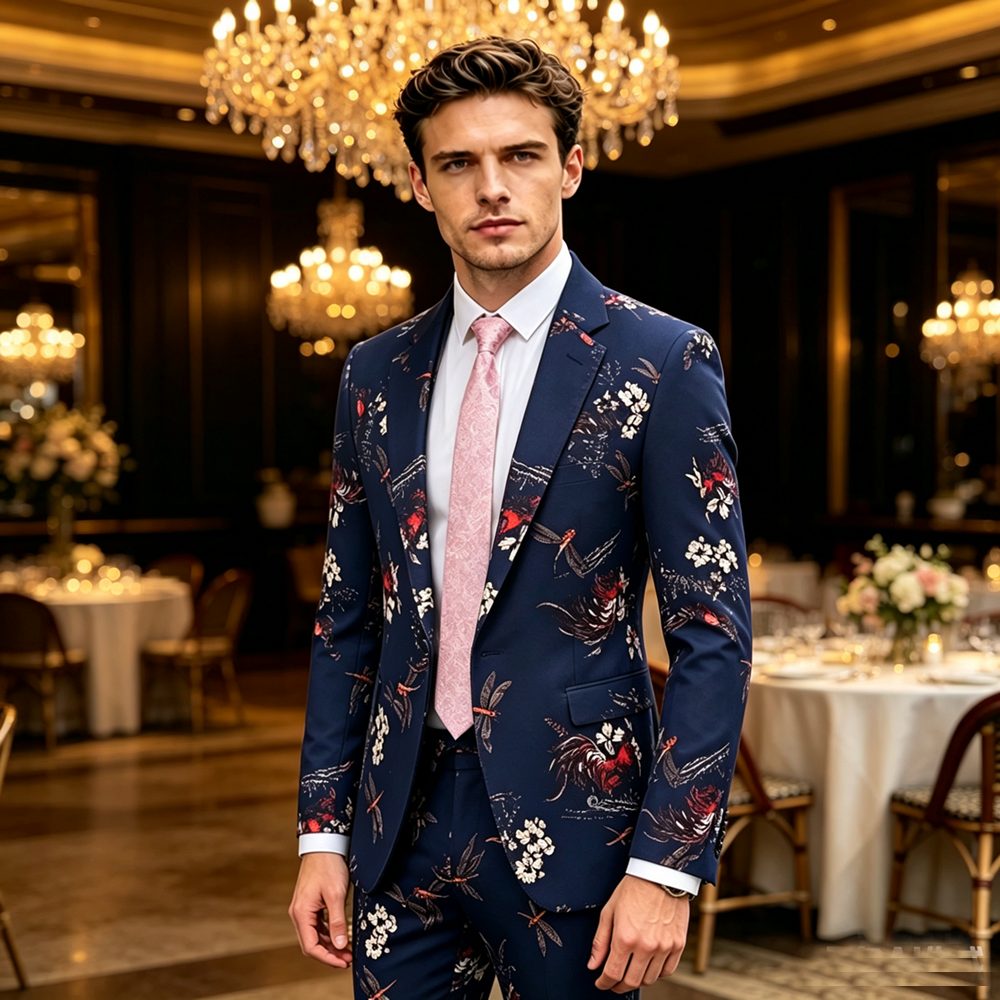 بدلة رجالية مخملية جديدة أنيقة - مراجعة Men'S Grooming Jacket وسعره