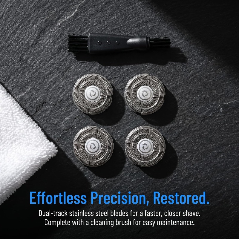 رؤوس بديلة لماكينة حلاقة سكول  - مراجعة Men'S Grooming Blade وسعره