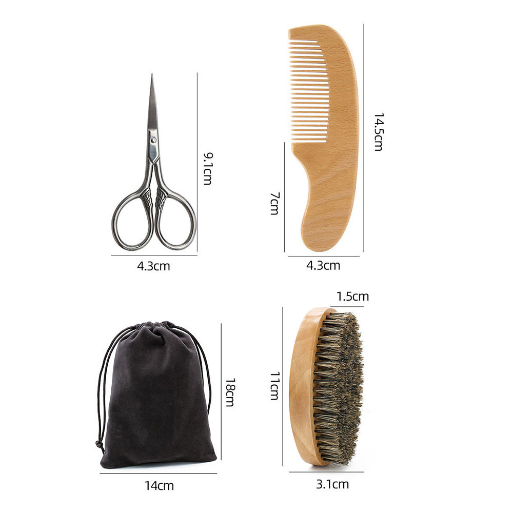 مجموعة احترافية للعناية باللحي - مراجعة Men'S Grooming Gifts وسعره